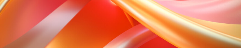 Abstract 3D image of sinuous smooth shapes