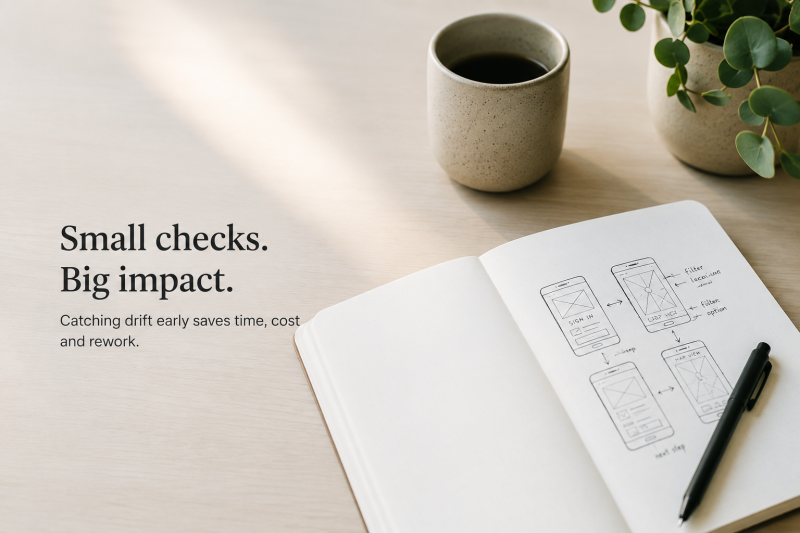 design & development drift