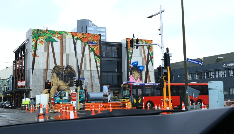 Christchurch Metro bus