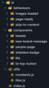 Computer filing system example