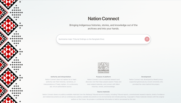 Screenshot of Nation Connect Case Study